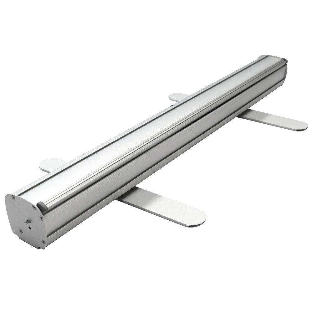 Retractable Rollup Banner Stand 33.5 in - Silver